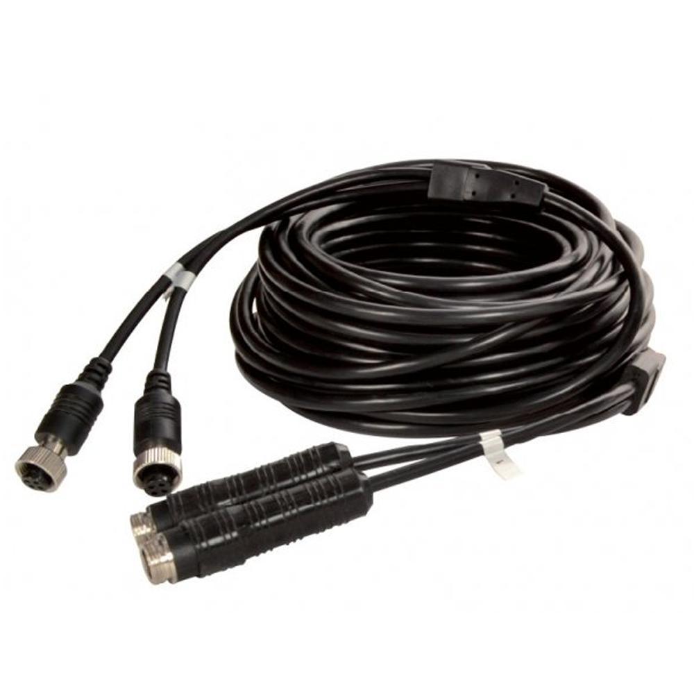 Vechline Videokabel met Dubbele Ingang 15mtr