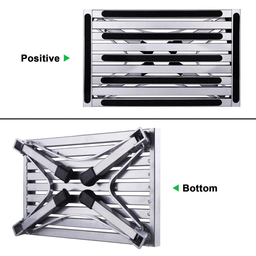 HTD Opstap Aluminium Enkel