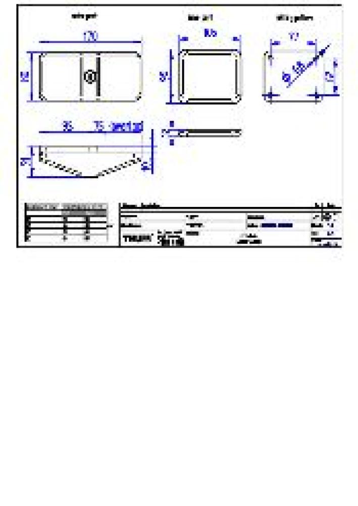 Door Lock Single per 3 stuks