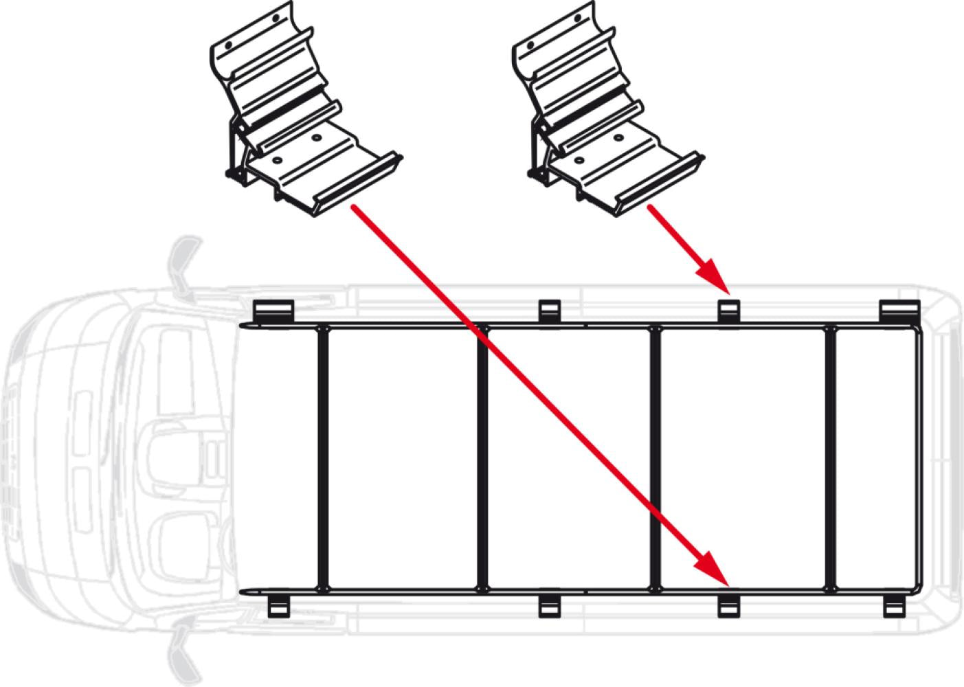 Fiamma Roof Rail Ducato Kit Extra