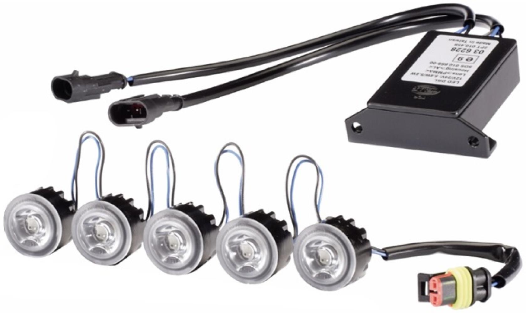 Hella Dagrijverlichtingsset LEDayFlex 5 LEDs 12/24V