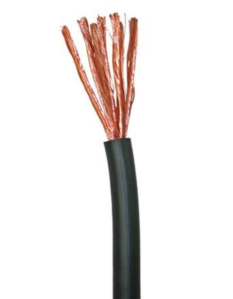 Accukabel 10mmÂ² Dubbel GeÃ¯soleerd Zwart