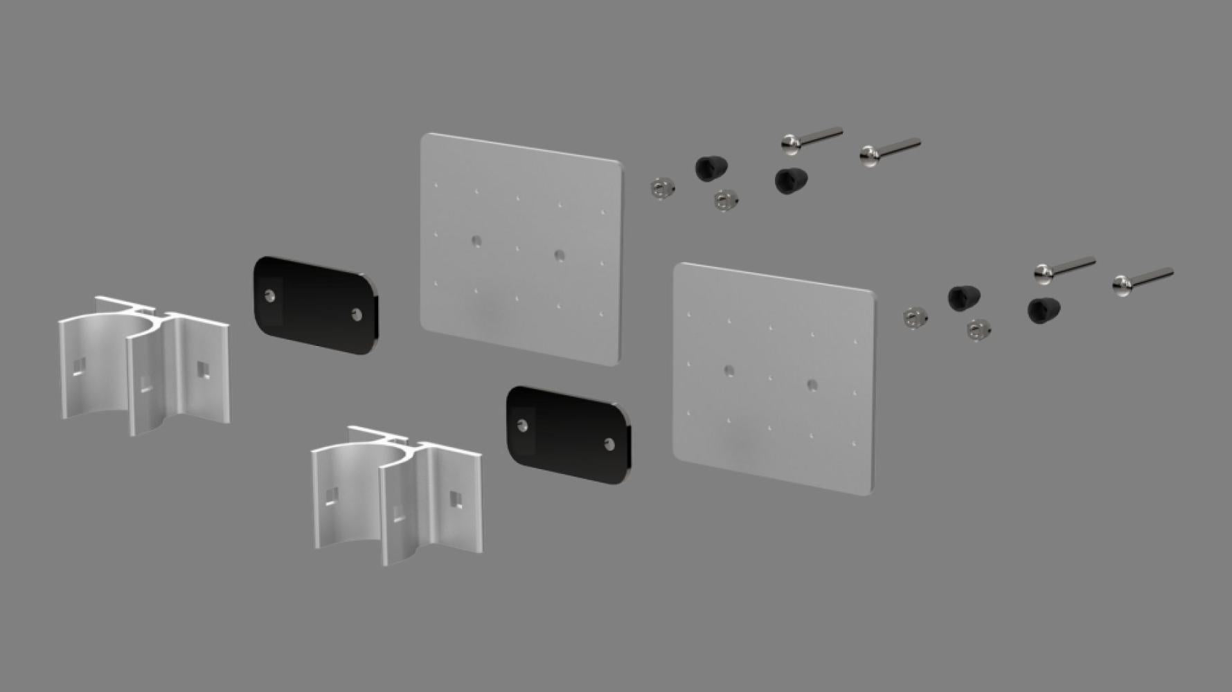 Fiamma Carry-Bike Lift 77 Bevestigingskit Onder